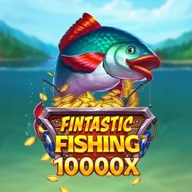Fintastic Fishing slot logo by Foxium at Nordspin CasinoFintastic Fishing